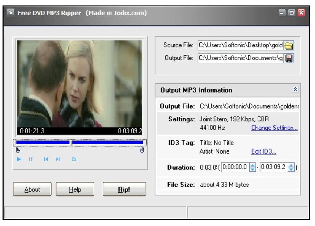 Free Dvd Mp3 Ripper 無料 ダウンロード