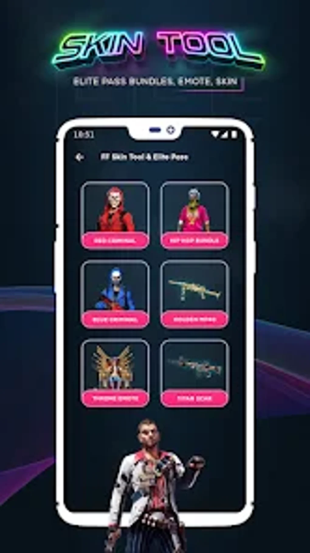 FFF FF Skin Tool Elite Zone для Android — Скачать