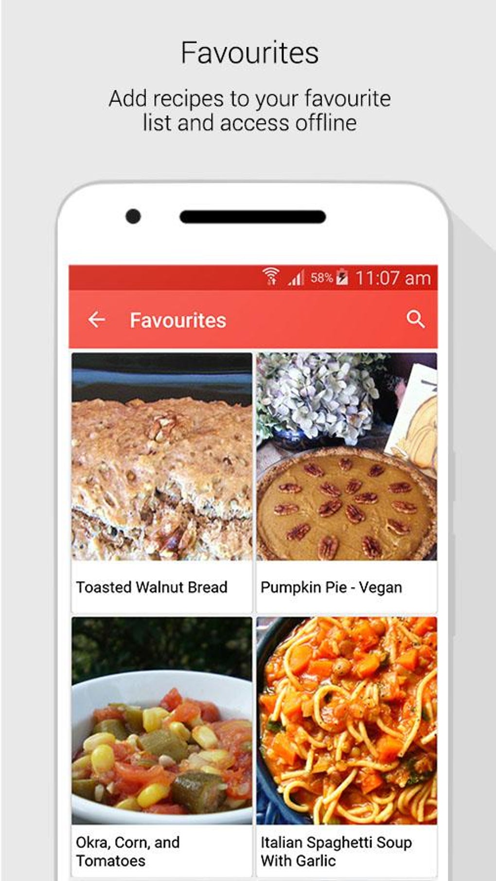 Easy Recipes для Android — Скачать