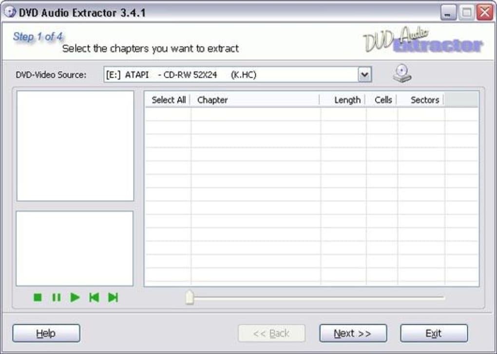 Chaise longue Merg donor DVD Audio Extractor - Download