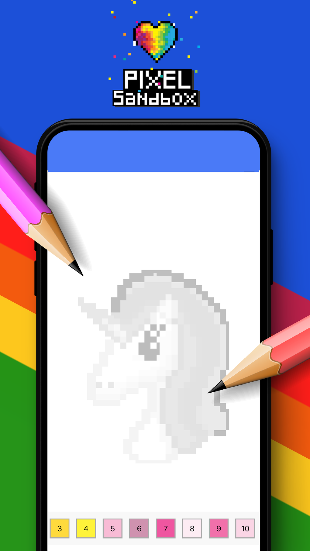 Pixel Sandbox Color by number for iPhone - Download