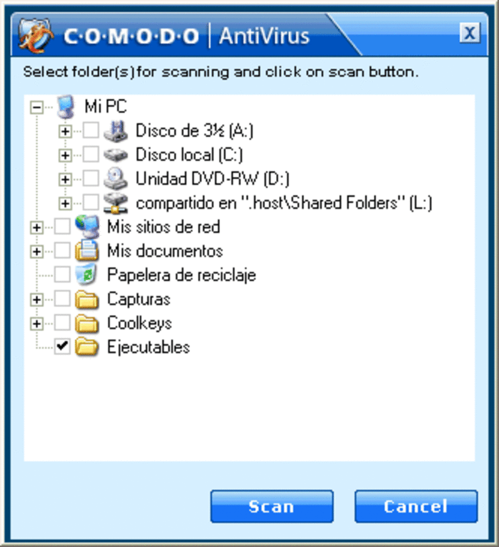 comodo antivirus management console flash