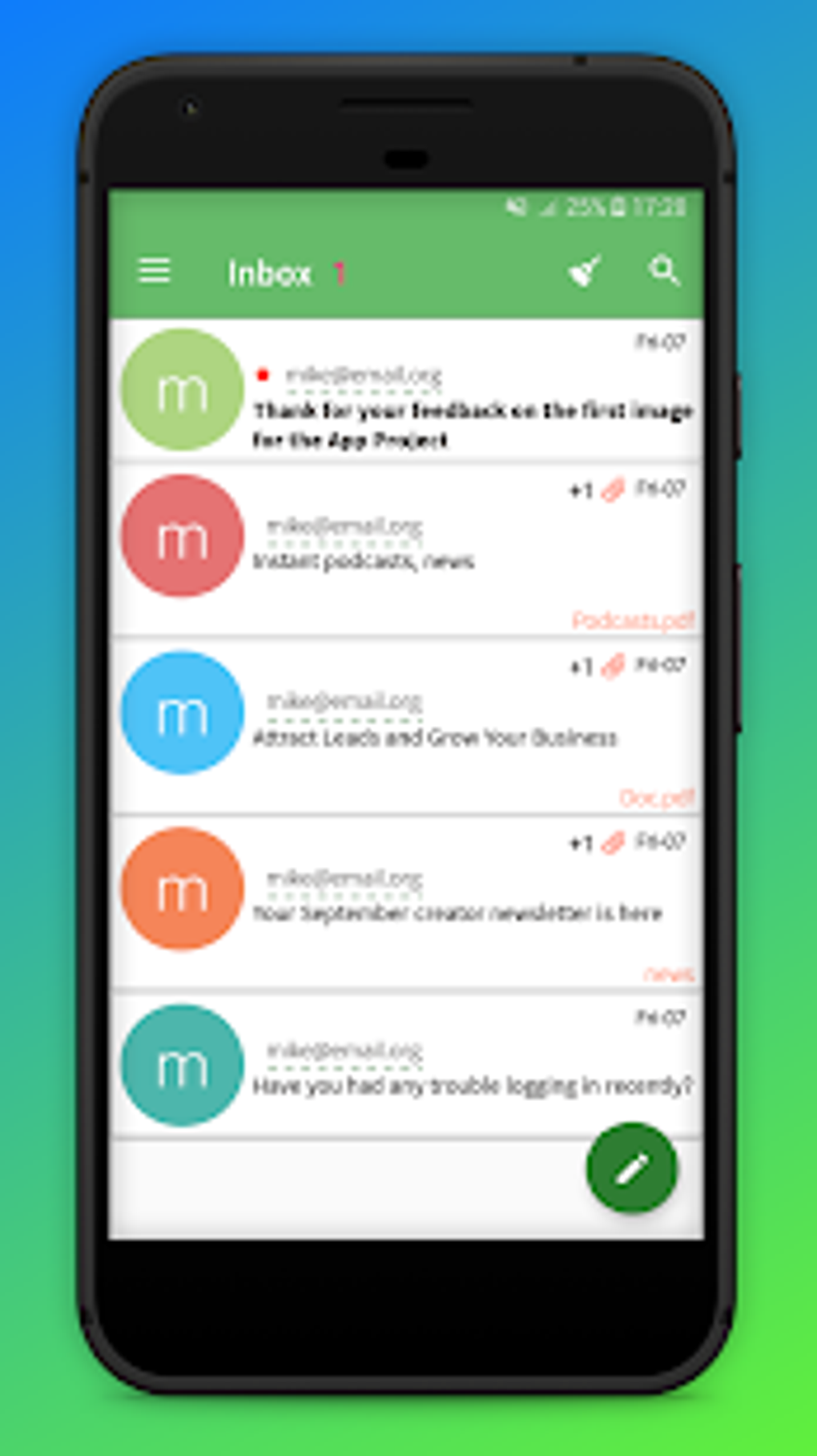 Free Mailer - Mail Client для Android — Скачать