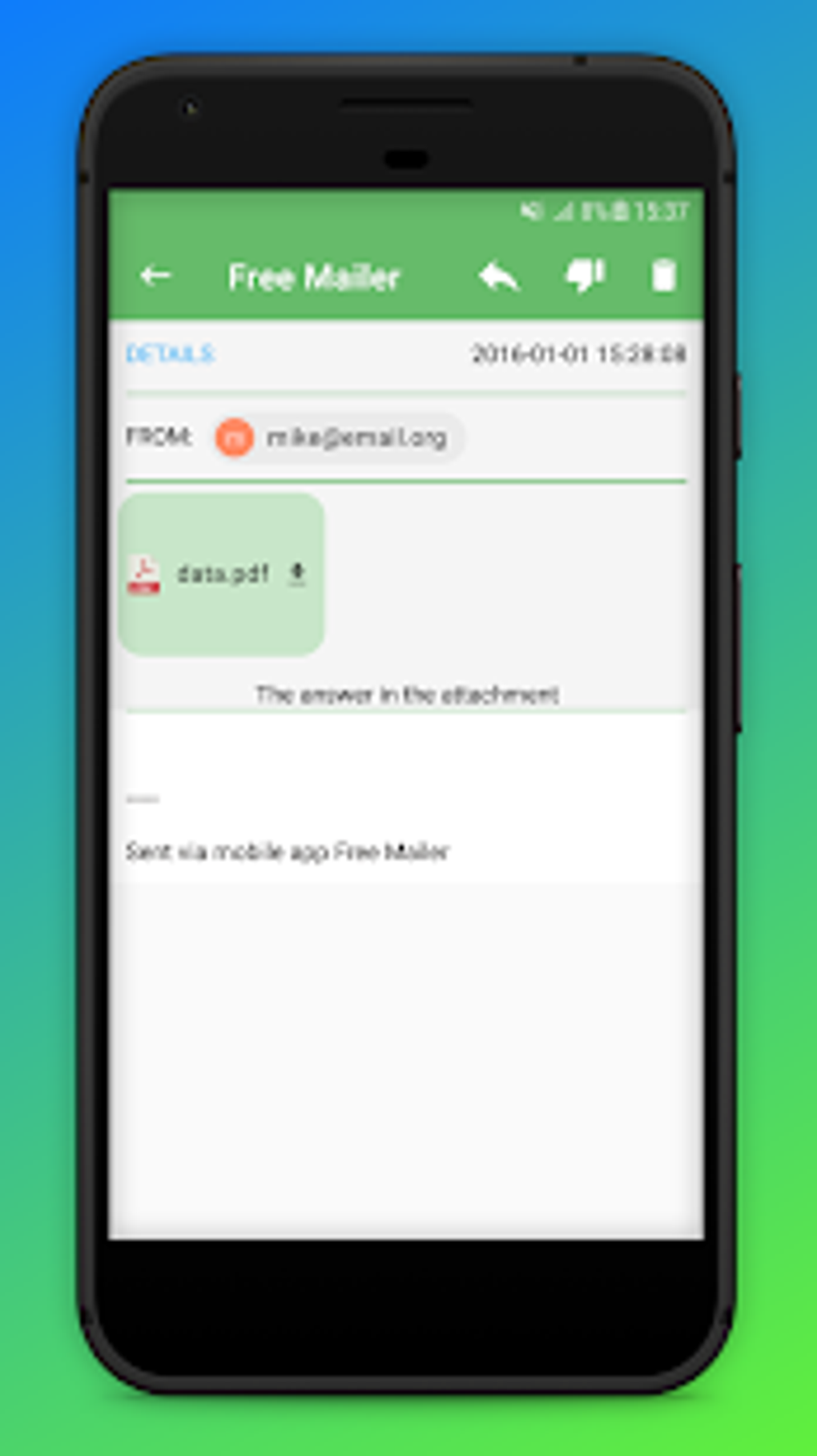 Free Mailer - Mail Client для Android — Скачать