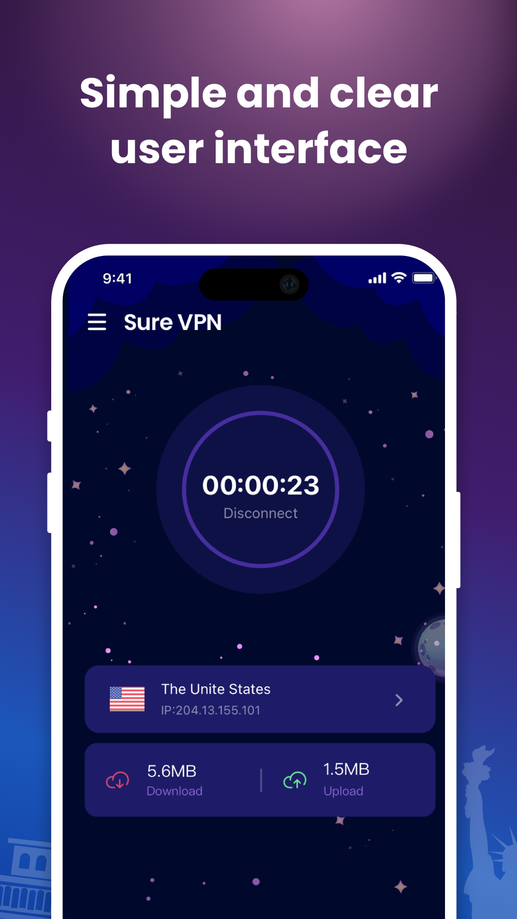 Sure VPN для iPhone — Скачать