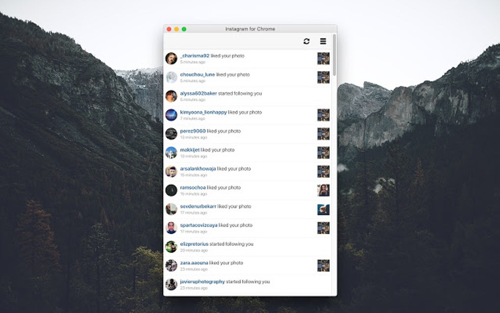 instagram for chrome mac