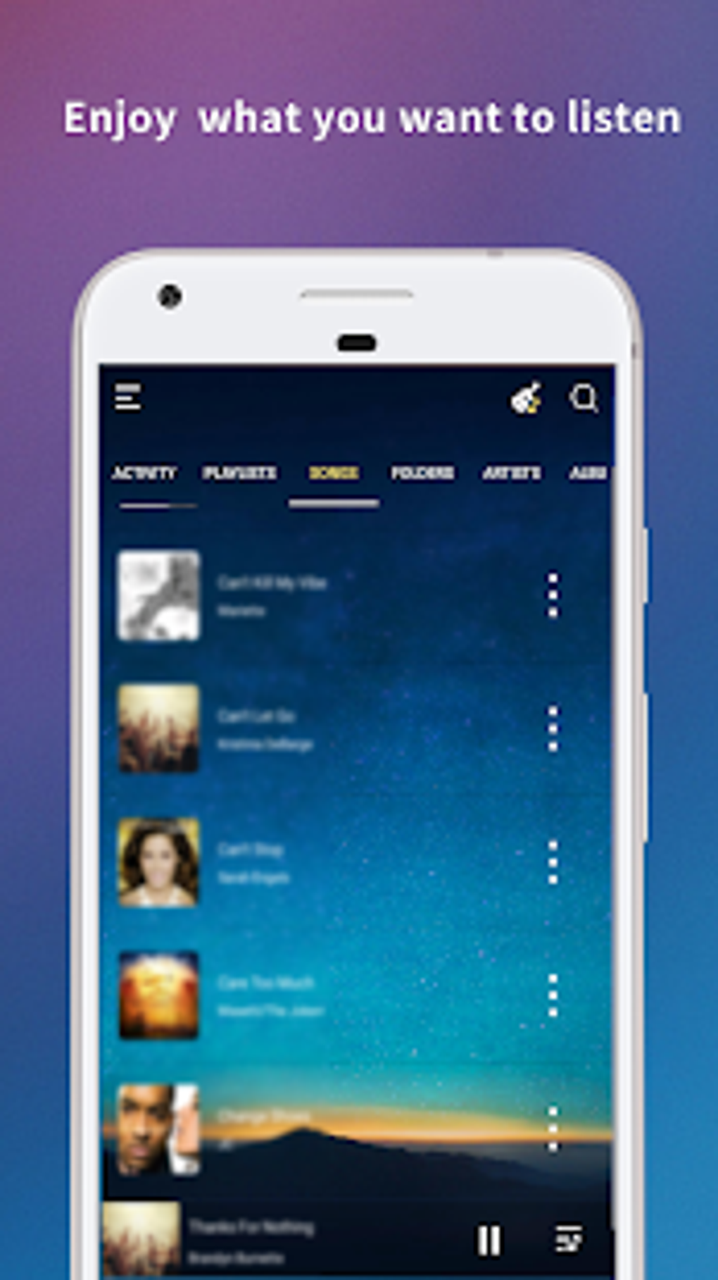 Star Music - Free Music Player для Android — Скачать