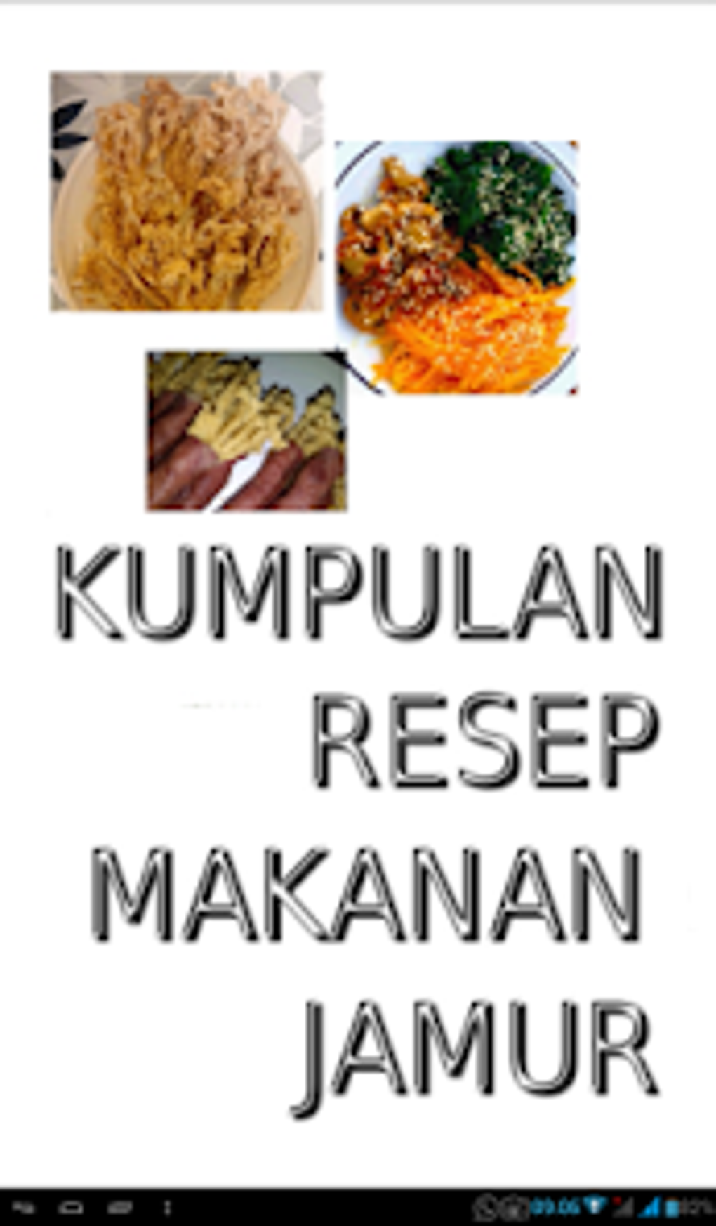 Kumpulan Resep Makanan Jamur для Android — Скачать