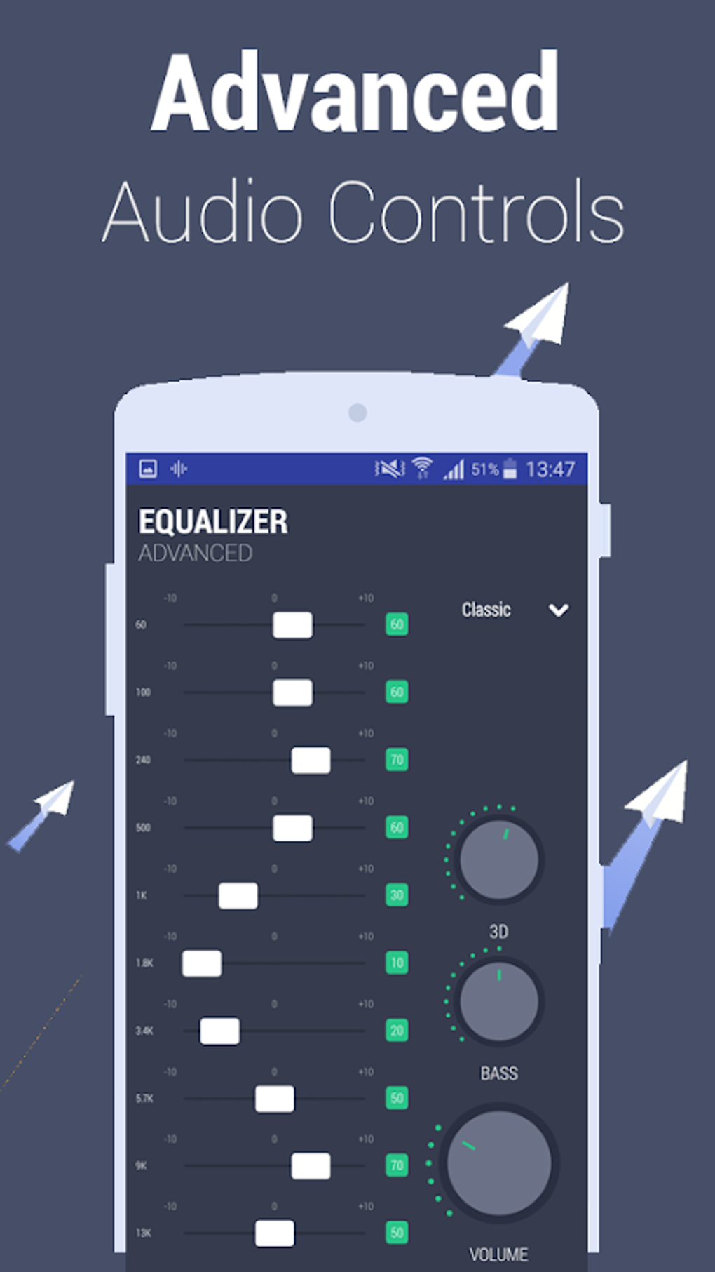 Equalizer – Advanced 10 band EQ with bass booster APK для Android — Скачать