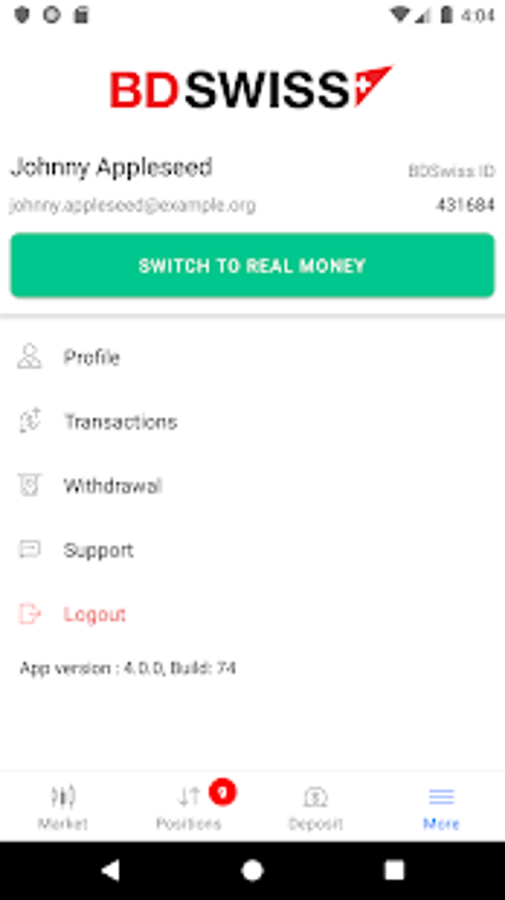 BDSwiss Online Trading APK for Android - Download