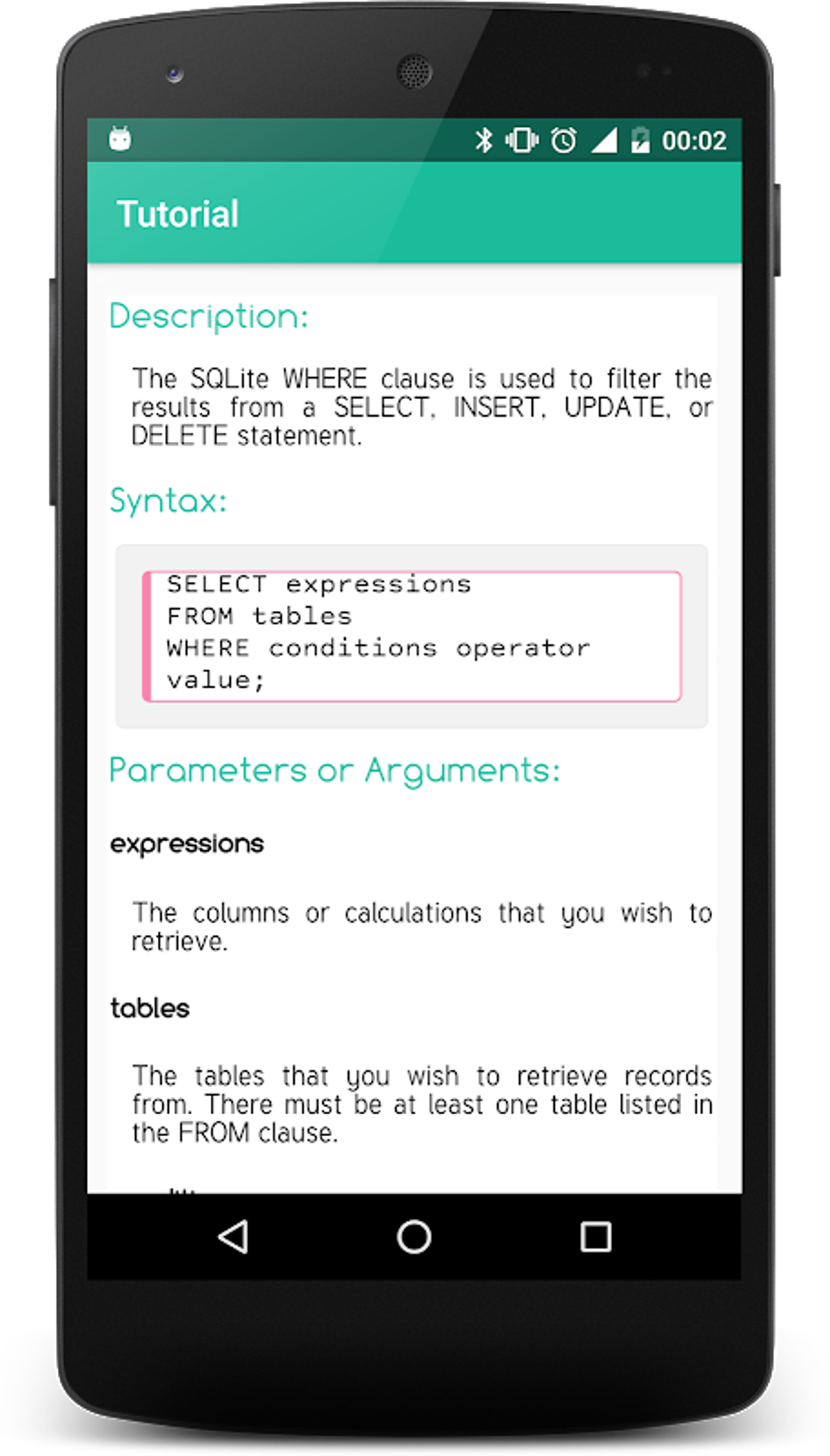 sql-tutorial-with-training-apk-android