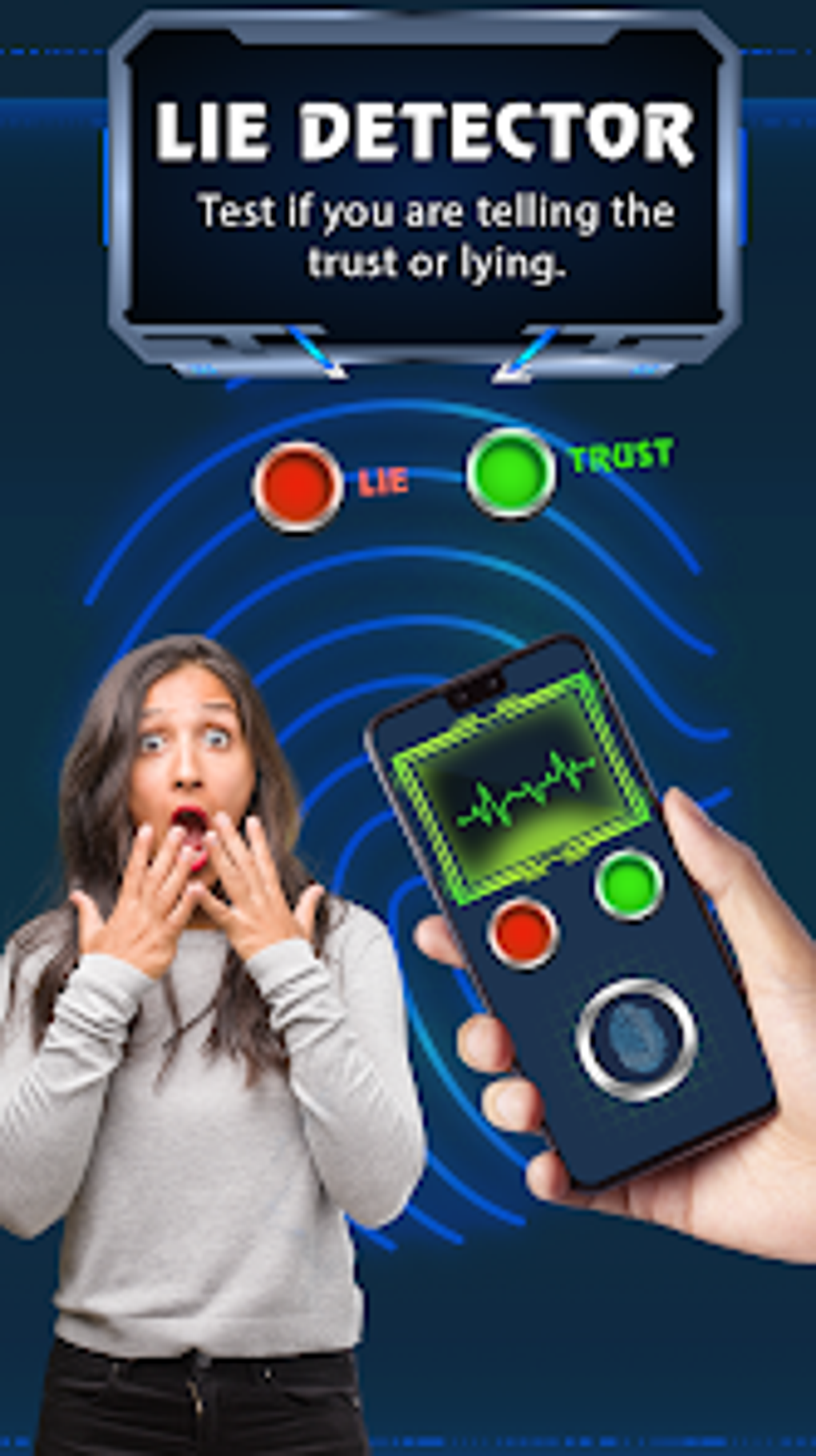 Lie Detector Scan - Prank App для Android — Скачать