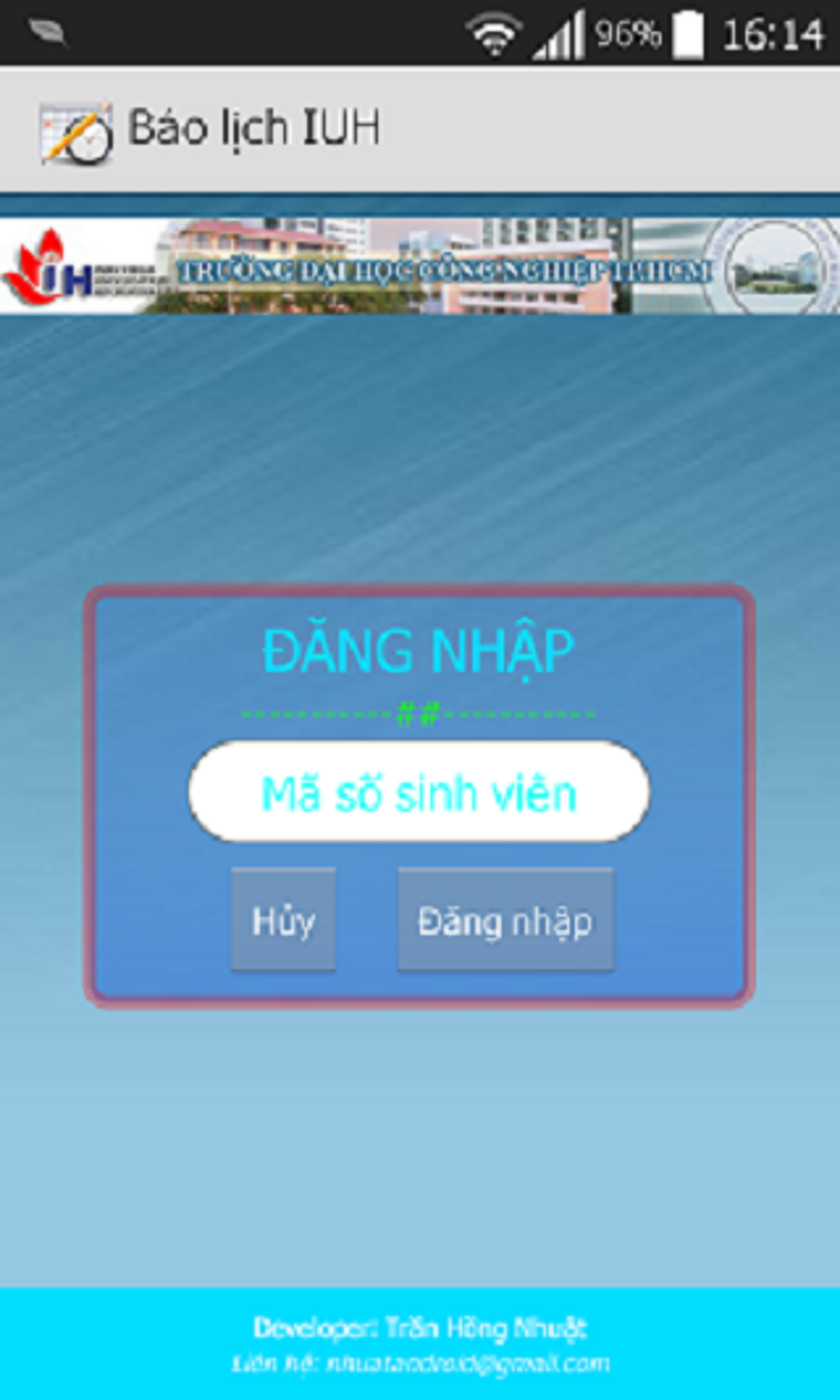 Báo Lịch IUH APK for Android - Download