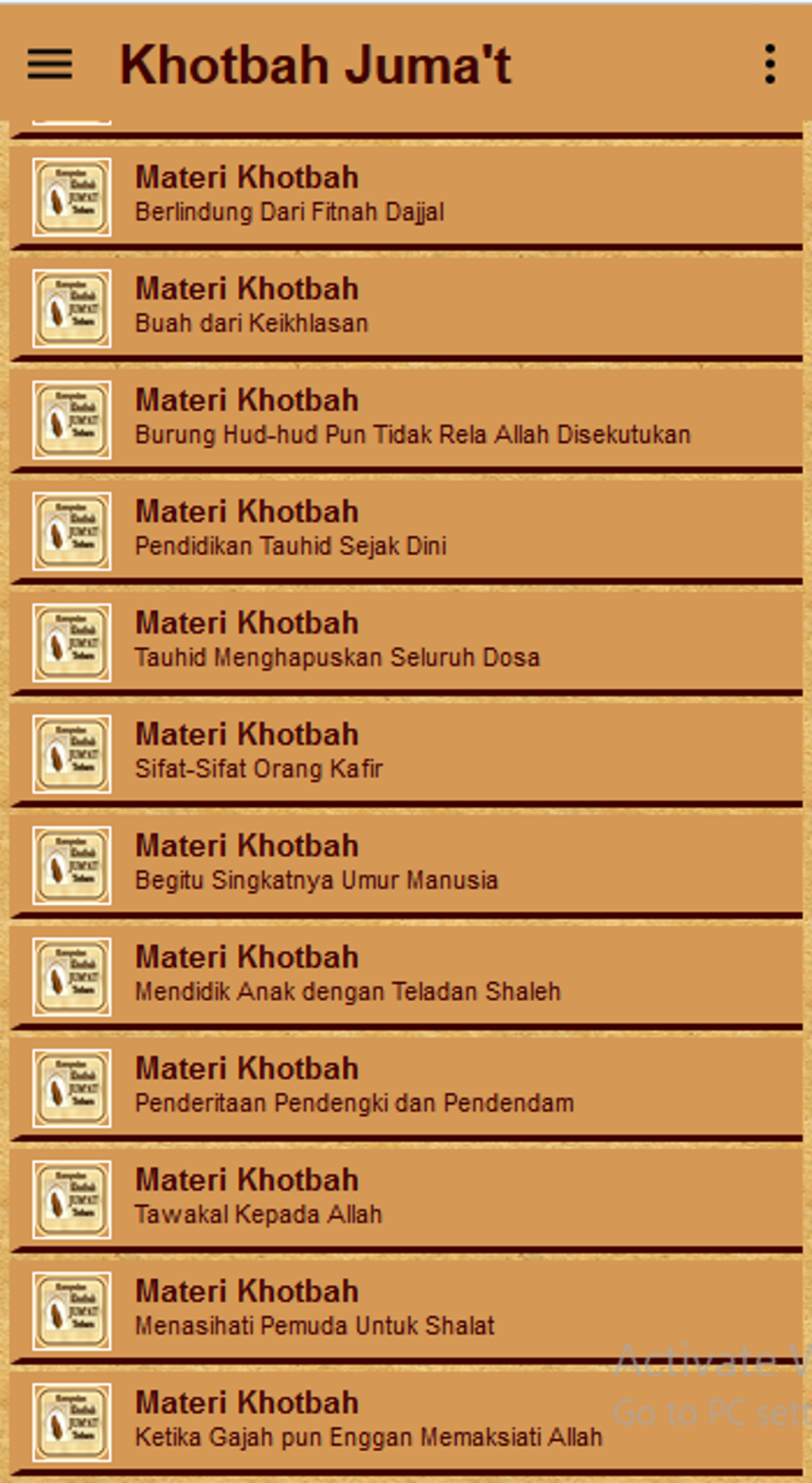 Khutbah Jumat Terbaik New APK Para Android - Download