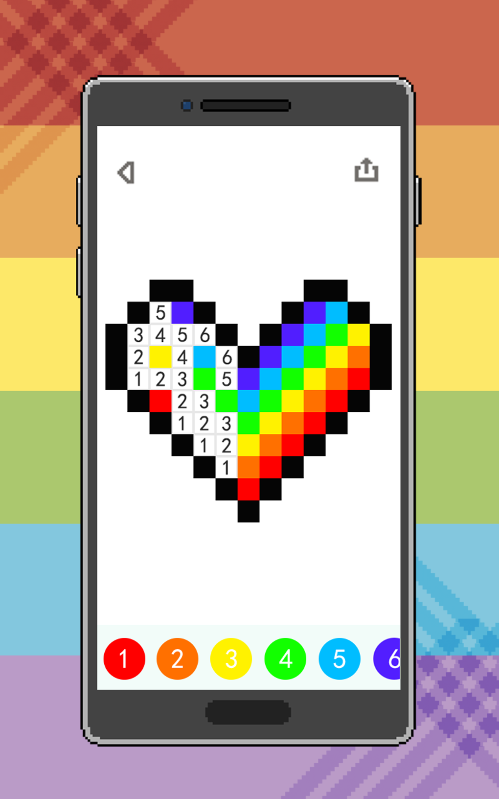 Coloring Creative - Color by Numbers Pixel Art voor Android - Download