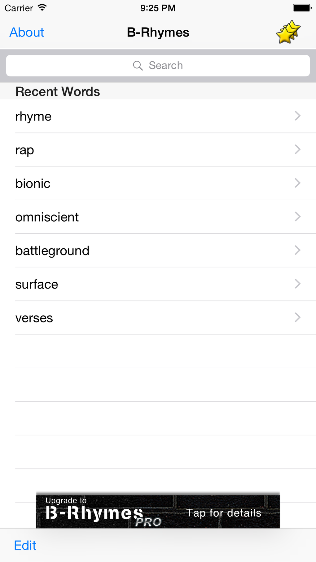 B-Rhymes Dictionary For IPhone - 無料・ダウンロード