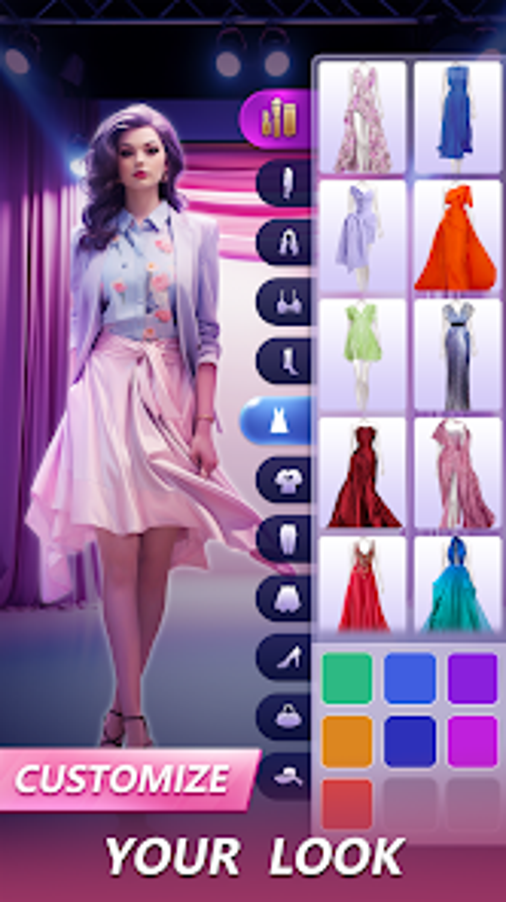 Fashion Makeup:Dress Up Show для Android — Скачать