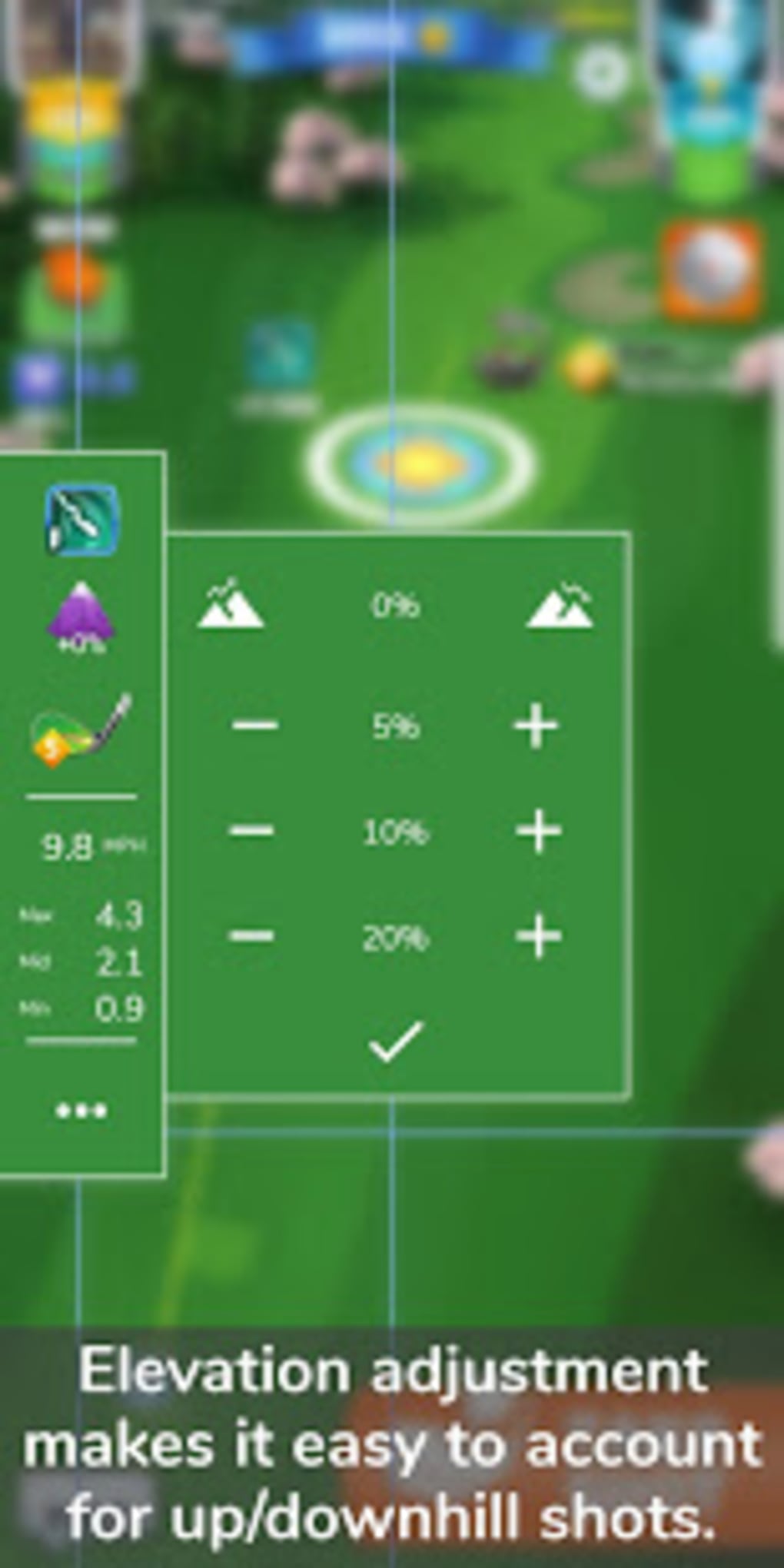 golf clash notebook wind app