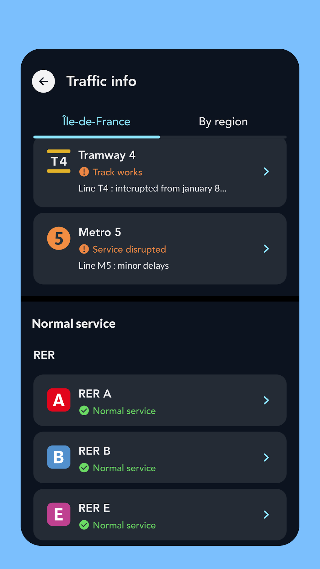 Android I in SNCF Connect Trains Trips APK ndir