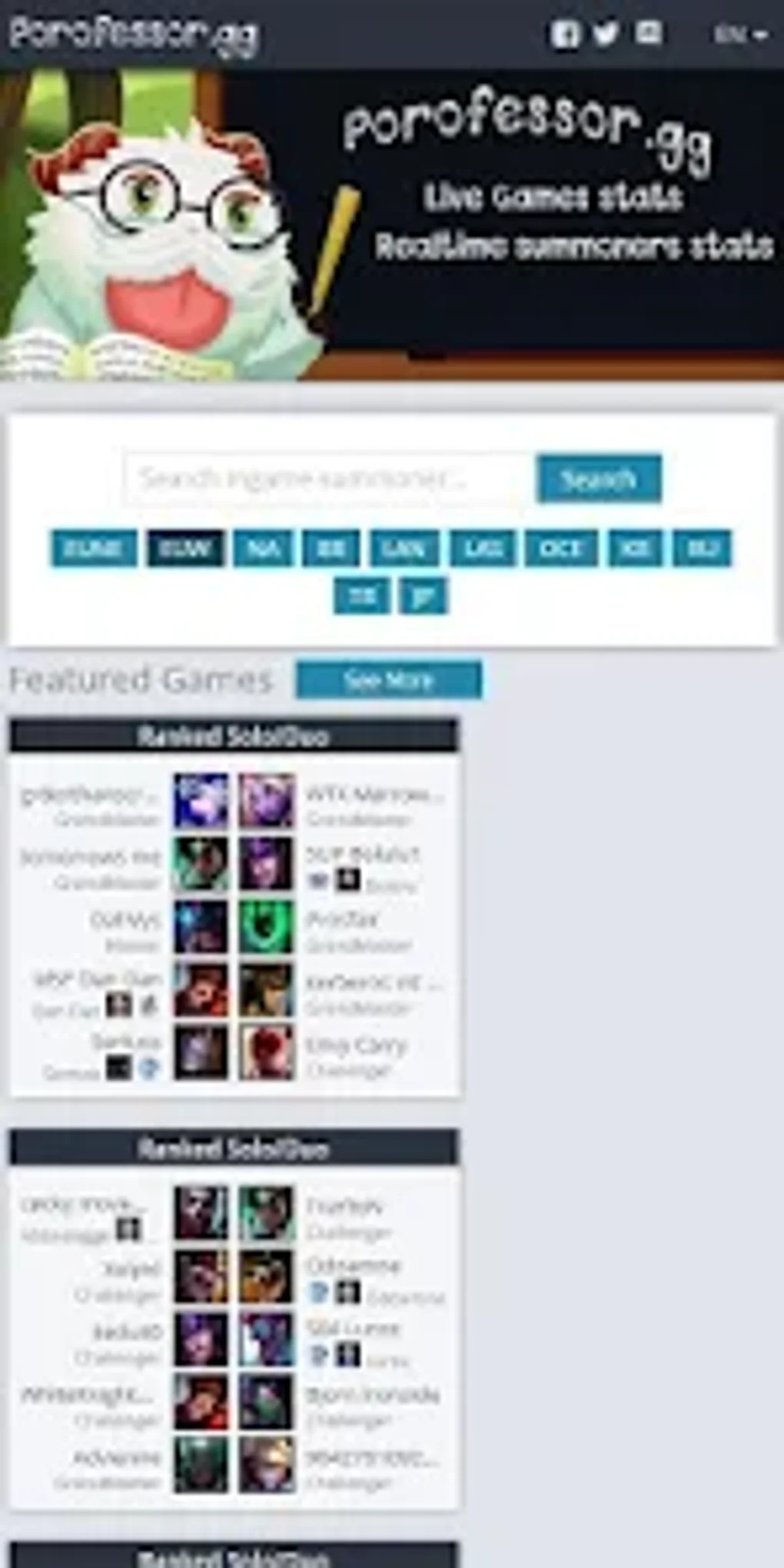 Porofessor gg For Android Download Porofessor gg For Android Download