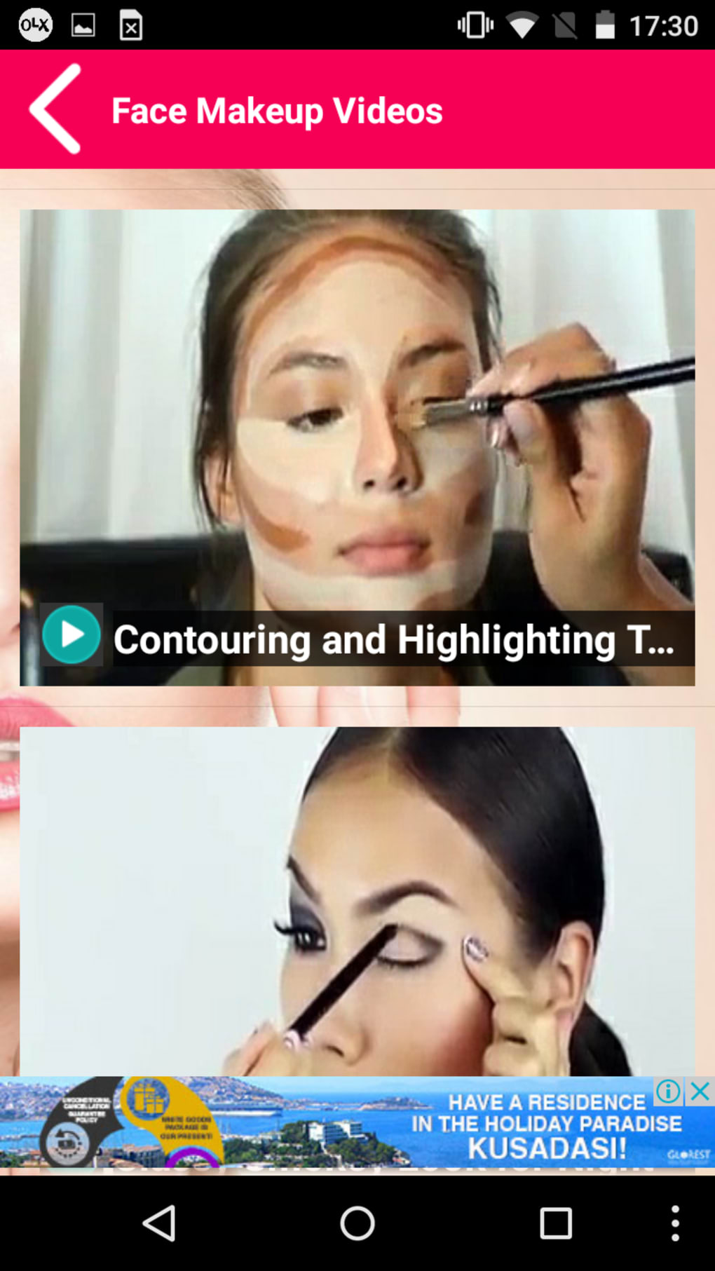 Face Makeup Videos For Android Download