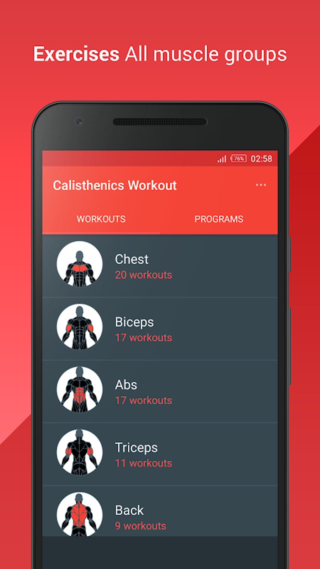 Calisthenics Workout APK For Android Download