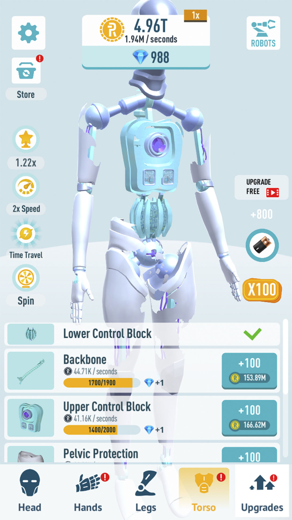 Idle Robots - Robo Clicker для iPhone — Скачать