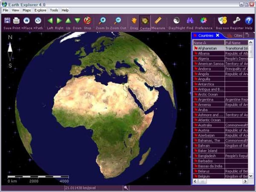 Earth Explorer - Download