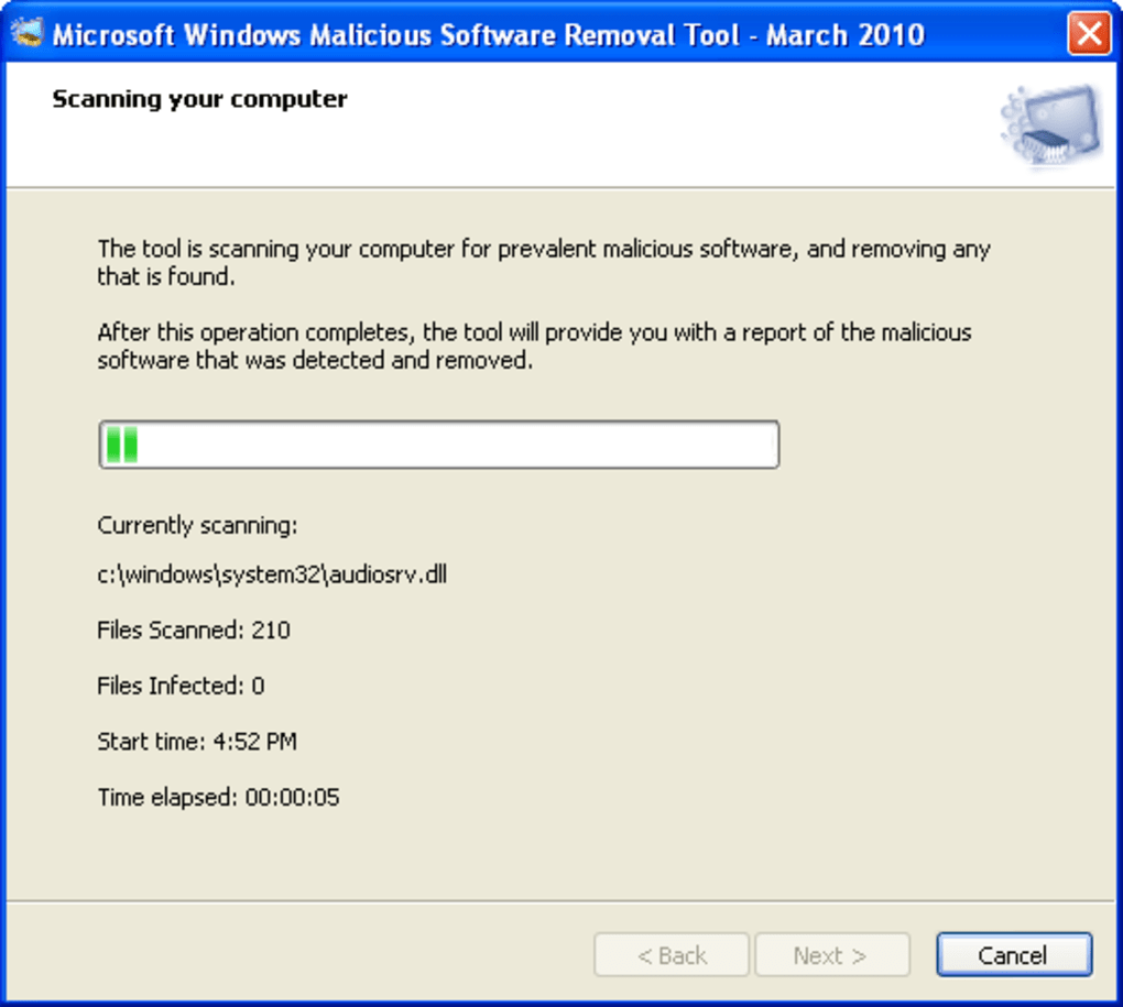 windows malicious software removal tool x64 not installing