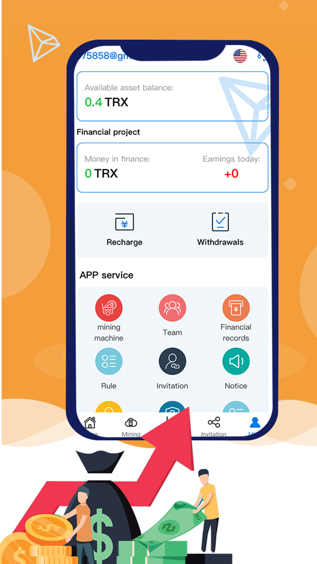 MiningTrx pro для Android — Скачать