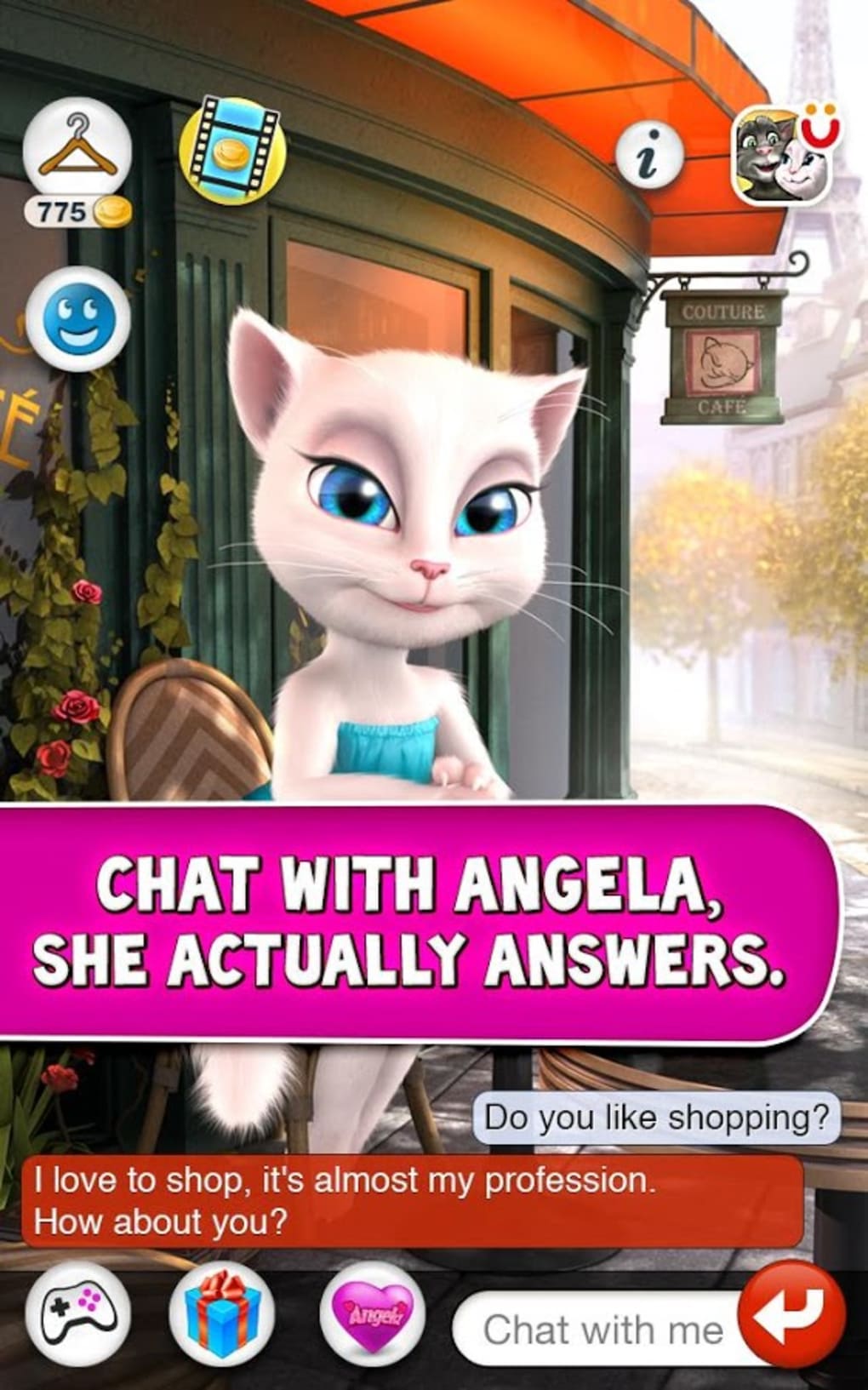Моя говорящая анджела старые версии. Talking Angela. Talking Angela 2.