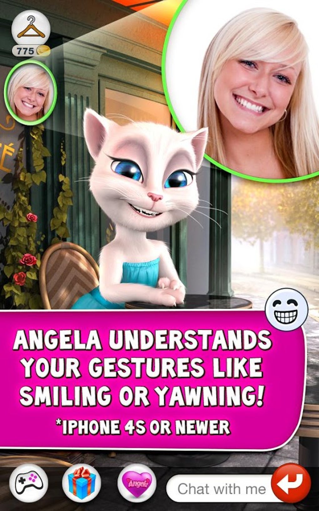 Talking angela chatting version download