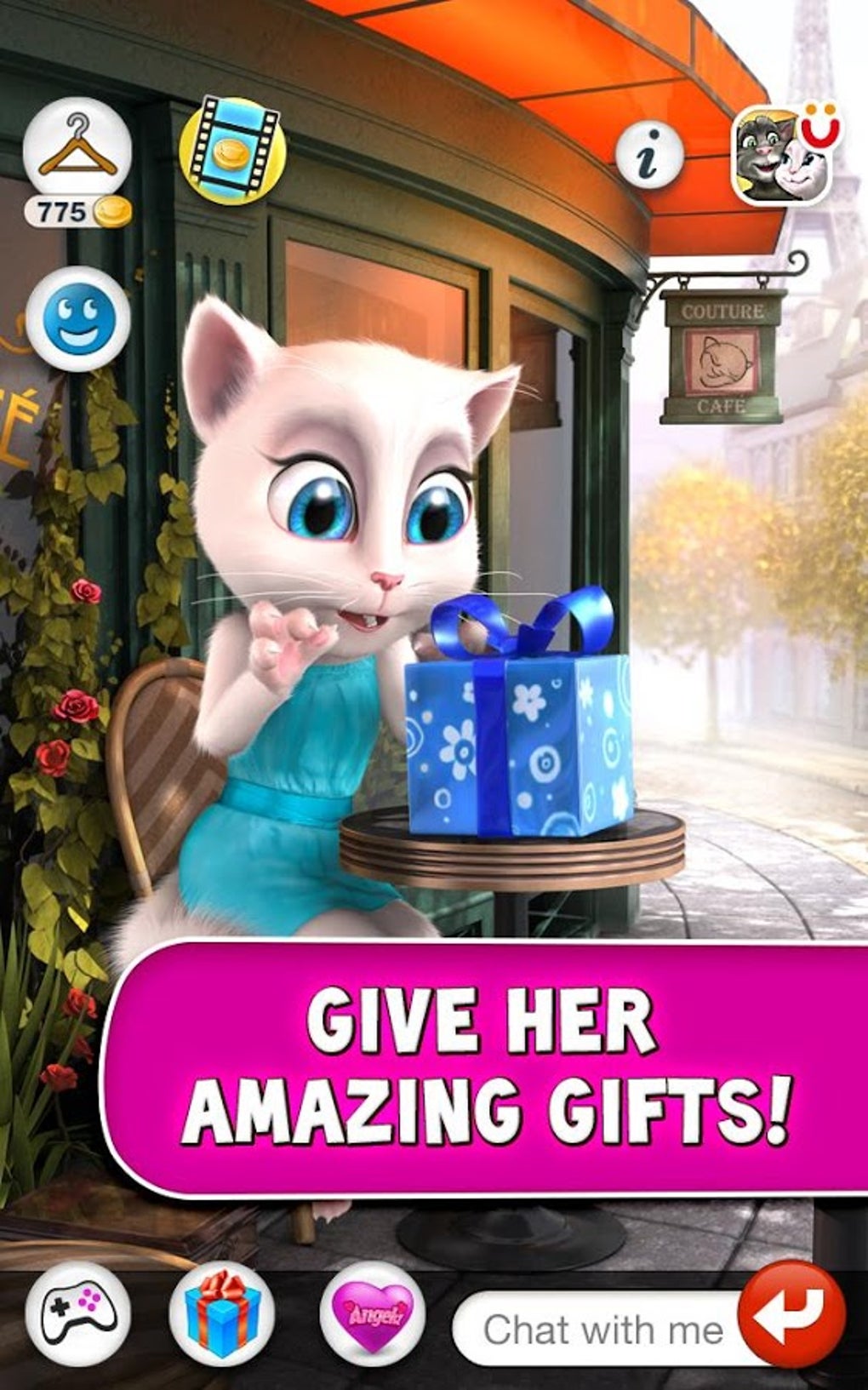 Talking angela chatting version download