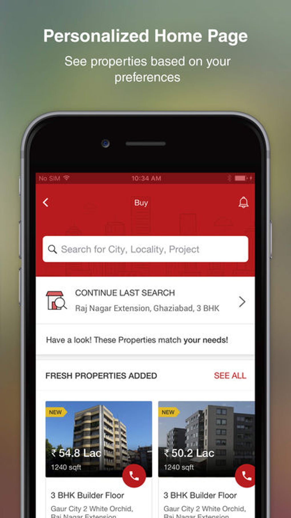 Magicbricks Property Search & Real Estate App for iPhone - Download