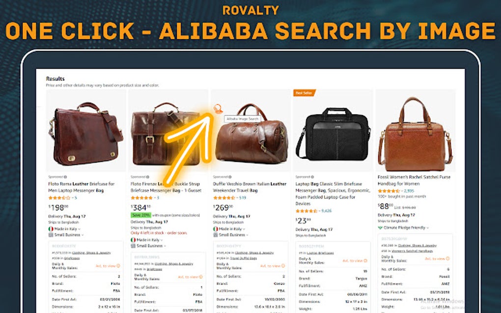 Alibaba Reverse Image Search