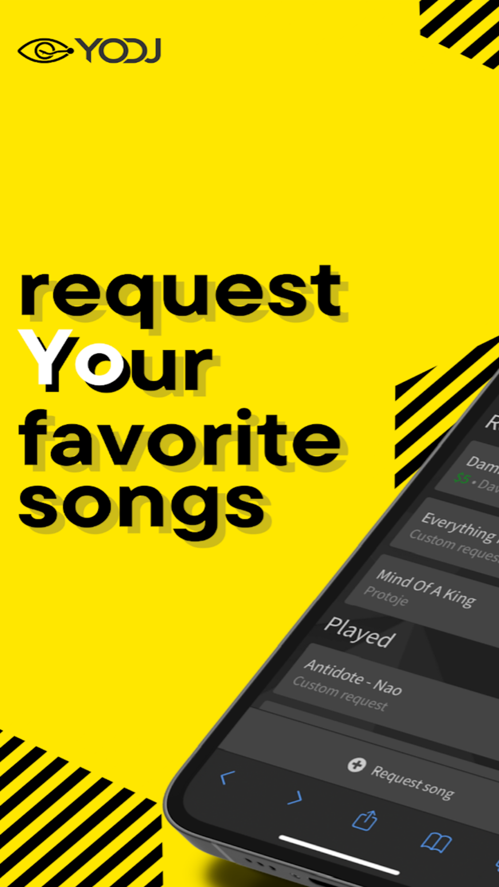 YoDJ: Send Song Requests для iPhone — Скачать