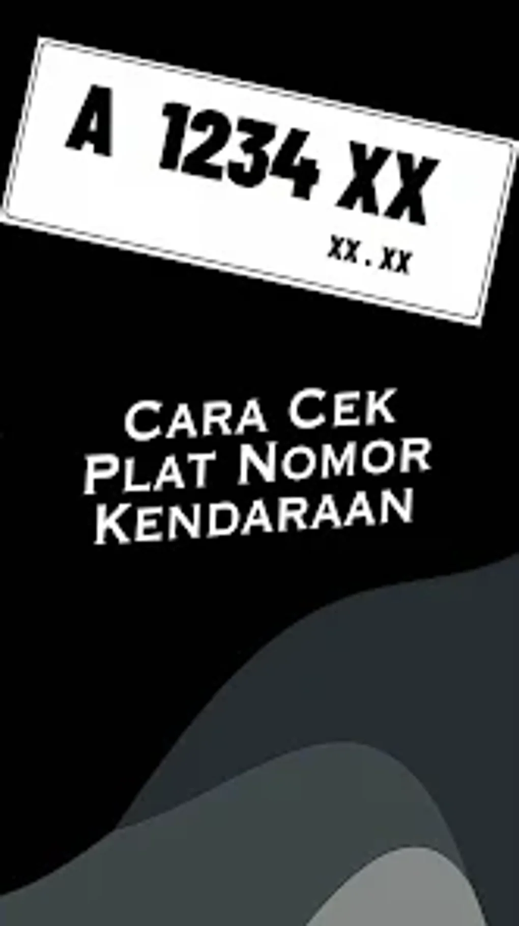 Cara Cek Plat No Kendaraan ID for Android - Download