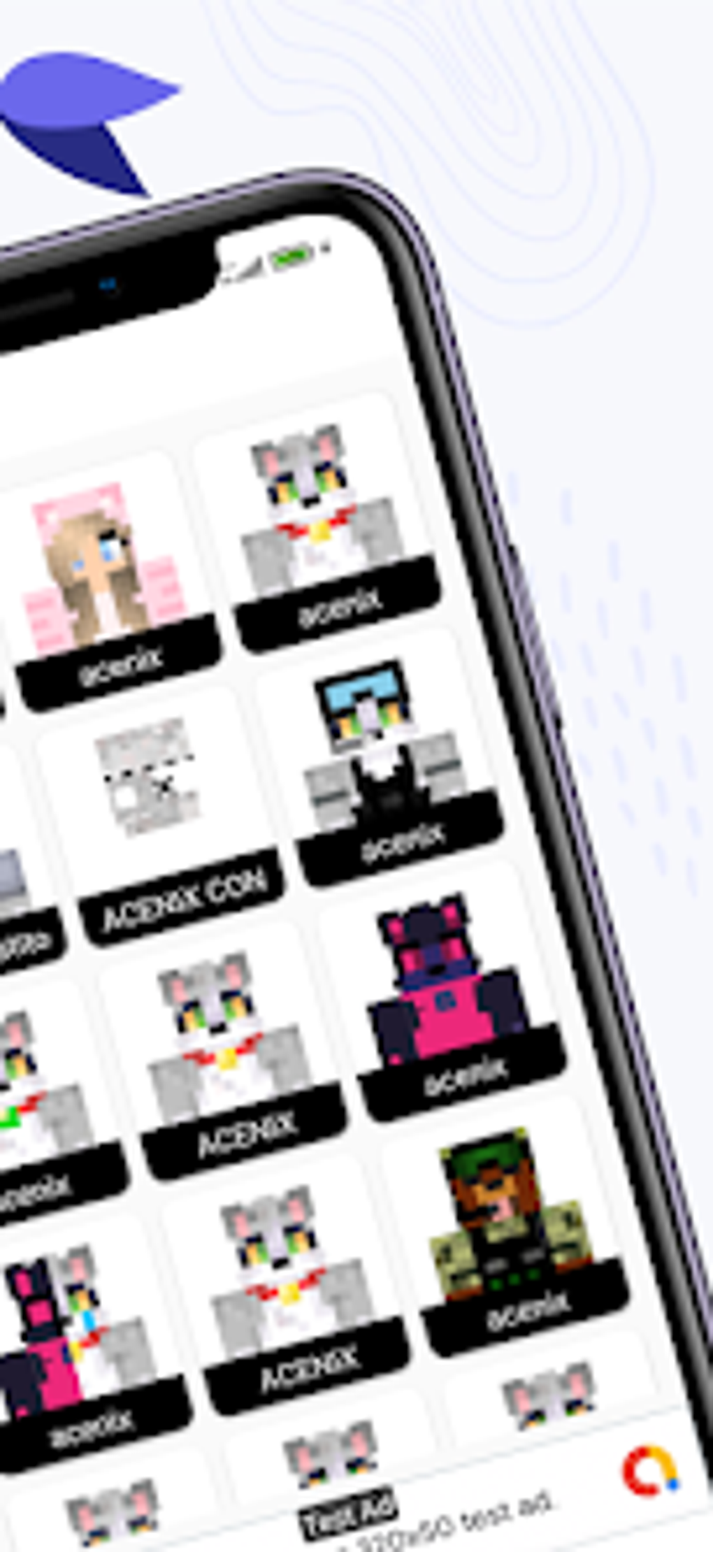 Android 용 Acenix Skins for Minecraft - 다운로드