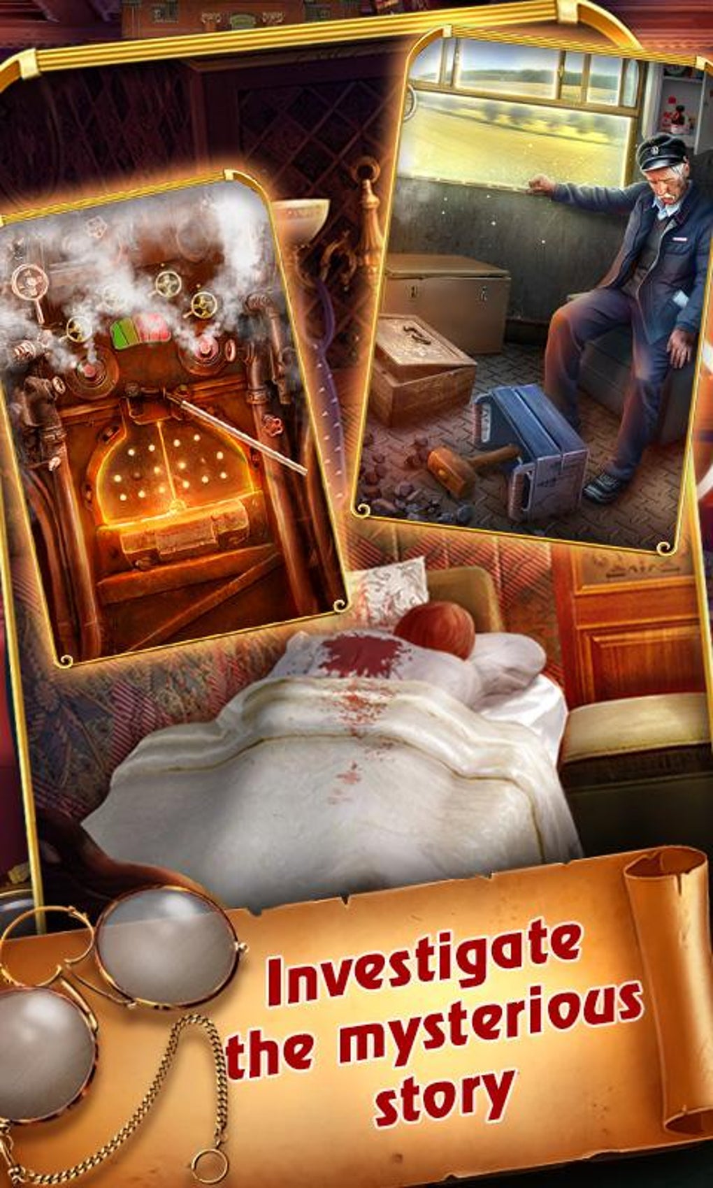 Train Escape Mystery: Hidden Object Detective Game APK для Android — Скачать