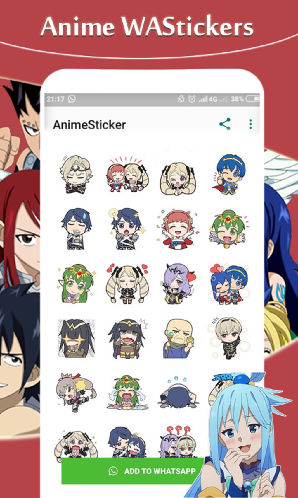 Anime Sticker For WASticker - App su Google Play