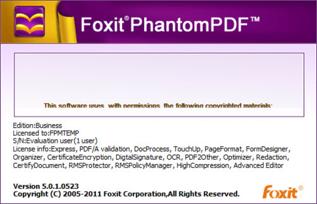 foxit advanced pdf editor activation key free download