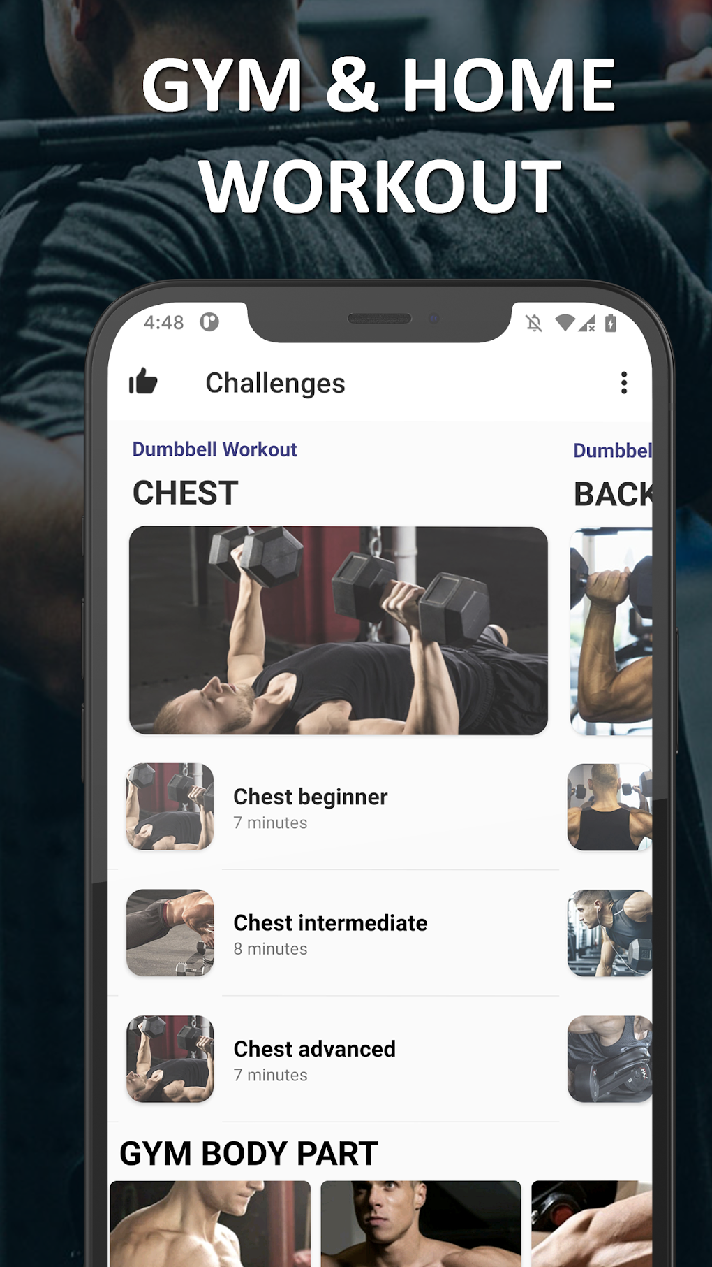 Gym Workout: Home Workout Plan для Android — Скачать