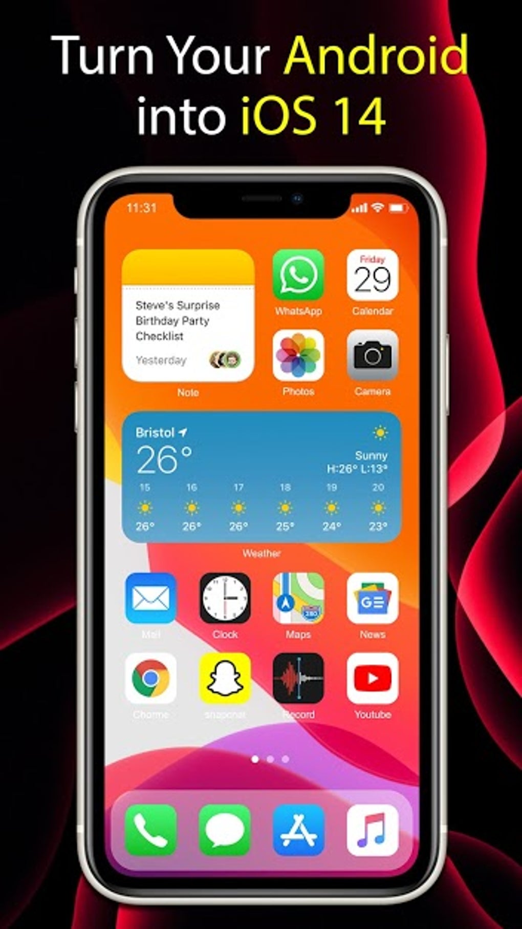 Launcher iOS 14 for Android - Download