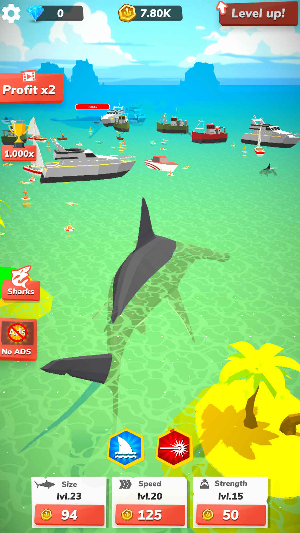 Shark World Game - Download & Play for PC