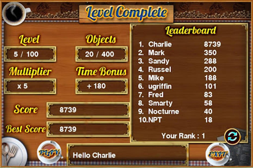 Challenge 3 Coffee Break Free Hidden Object Games APK for Android