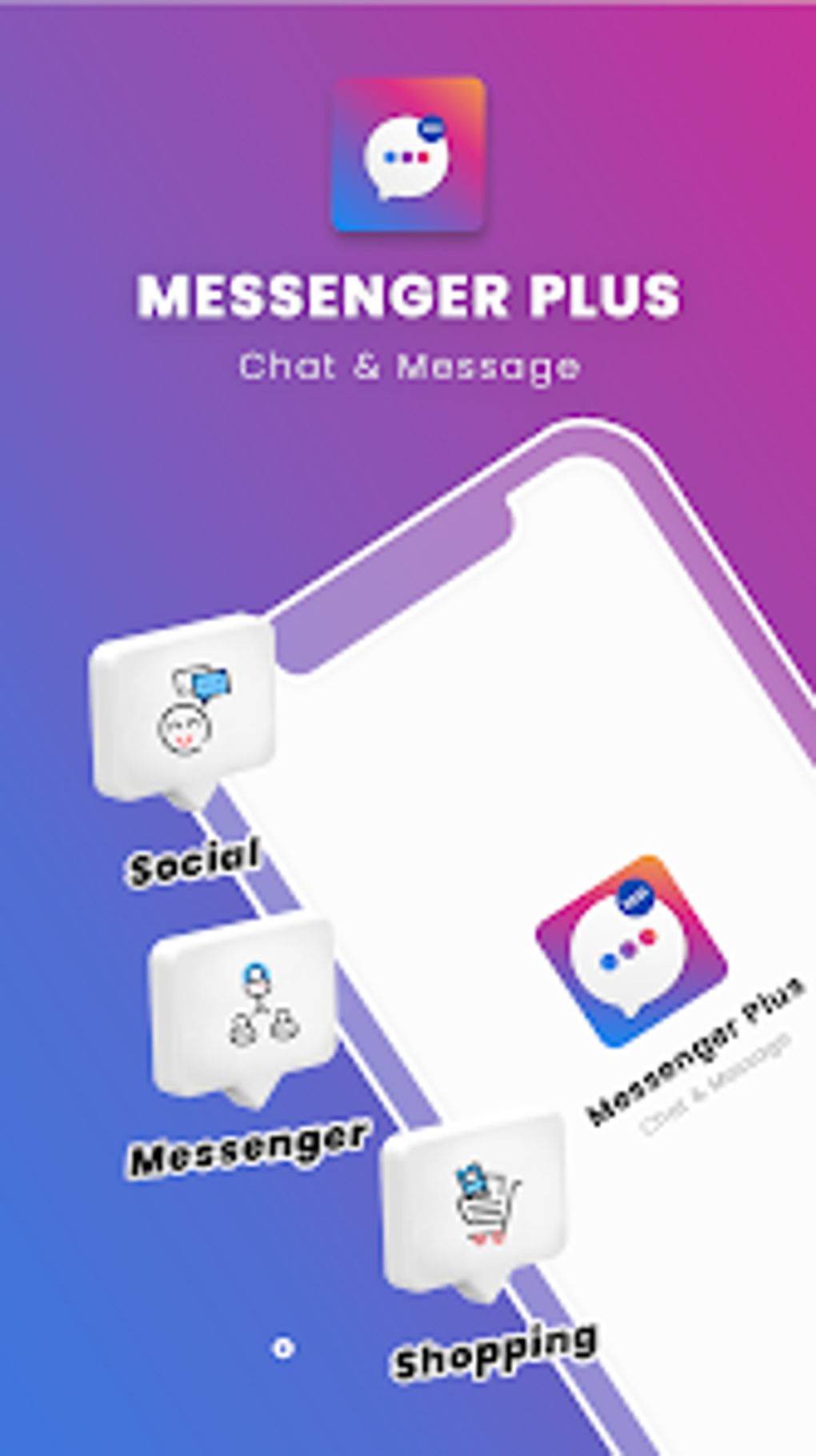 Messenger Plus Chat Message para Android Download