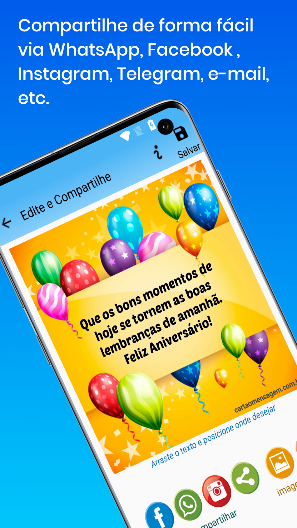 Cart o Mensagem De Anivers rio For Android Download