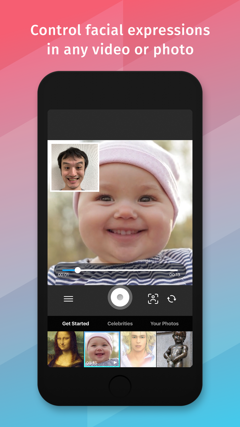 Xpression: Next-Gen Face Swap для iPhone — Скачать