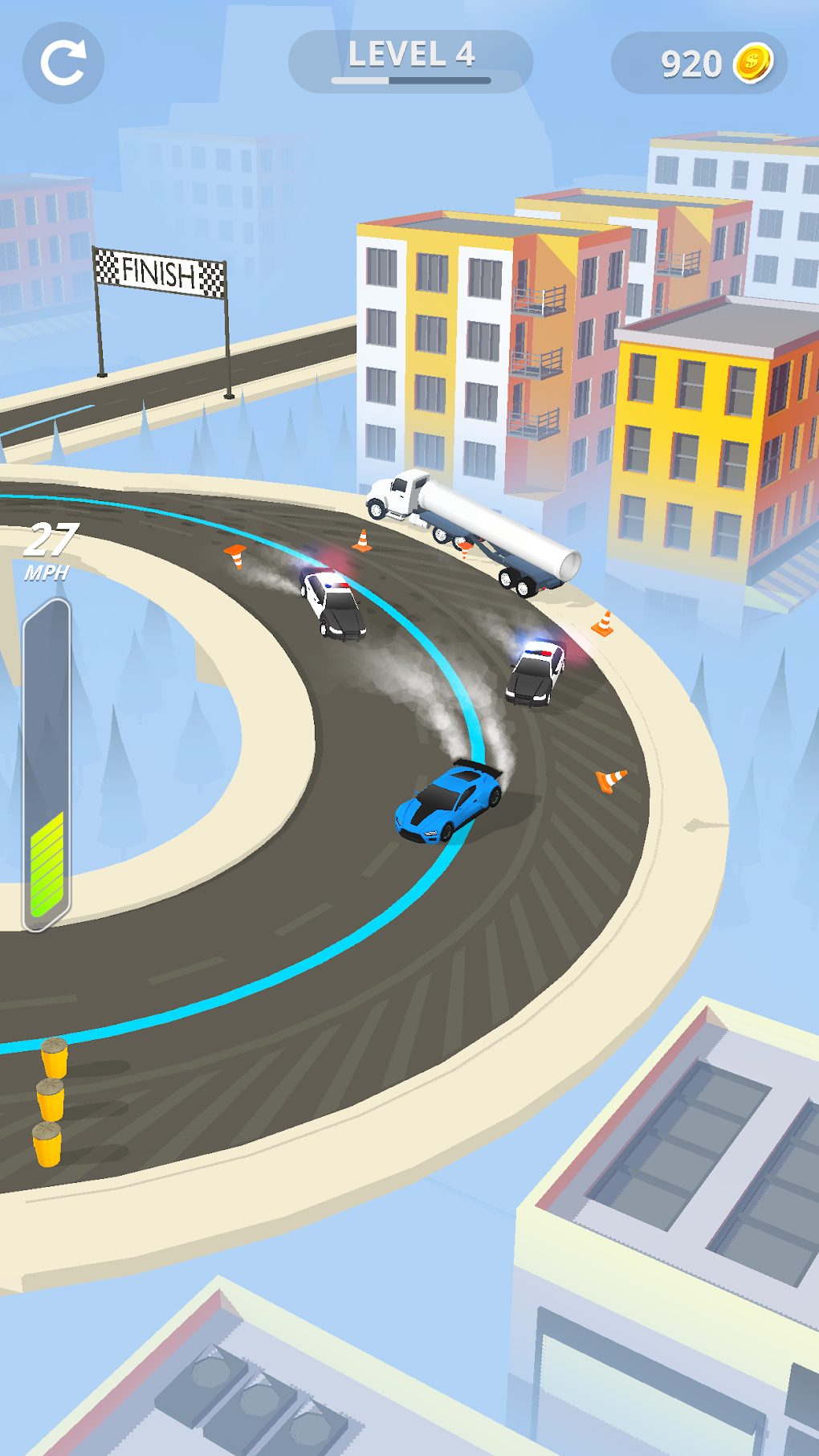 Line Race: Police Pursuit APK для Android — Скачать