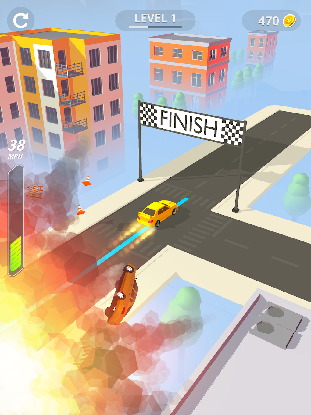 Line Race: Police Pursuit APK для Android — Скачать